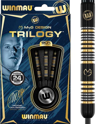 Winmau šípky MvG Trilogy steel 24g