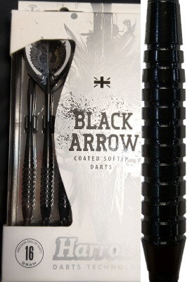 Harrows šipky black arrow 16gR         