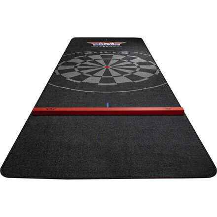 Bulls NL Carpet Datrmat Black 300x90 cm + Oche