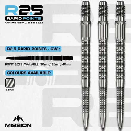 Mission hroty R2.5 Rapid Points GV2