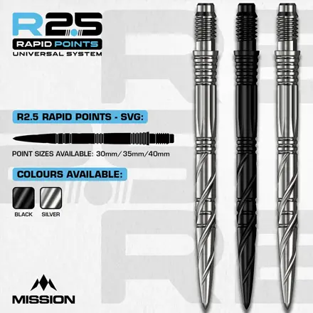 Mission hroty R2.5 Rapid Points SGV
