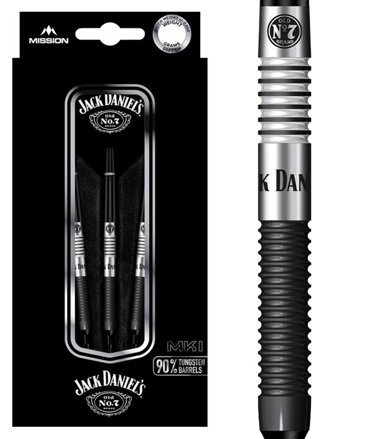 Jack Daniels šípky Black soft 20g