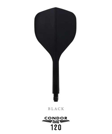 Condor Axe 120 trojkrídlové letky Black Standard