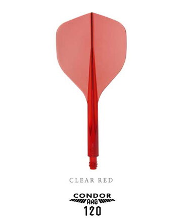 Condor Axe 120 trojkrídlové letky Clear Red Standard