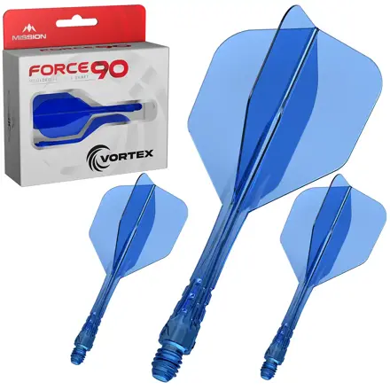 Mission letky Force 90 Vortex Clear Blue No.6