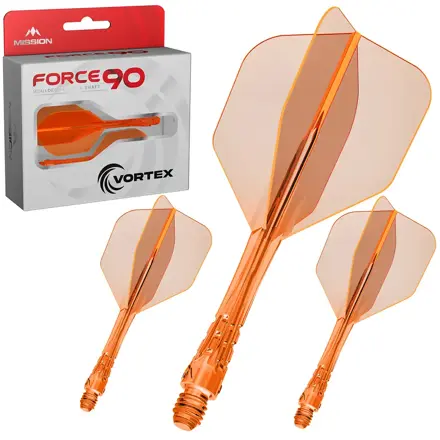 Mission letky Force 90 Vortex Neon Orange No.6