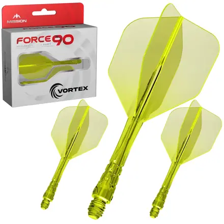 Mission letky Force 90 Vortex Neon Yellow No.6