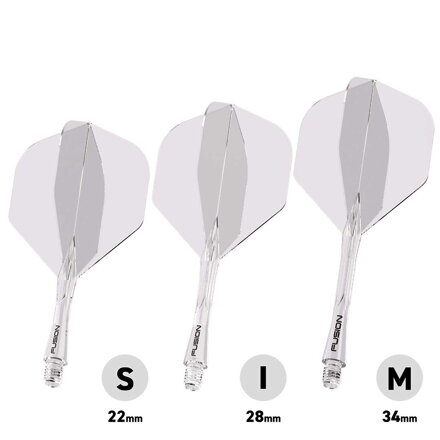 Winmau letky Fusion Clear No.2
