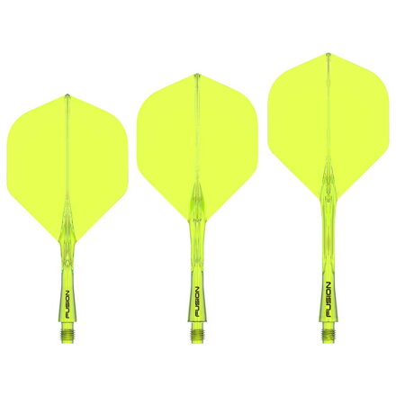 Winmau letky Fusion Yellow No.2
