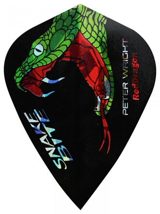 Red Dragon letky Peter Wright Snakebite Holographic kite RD4