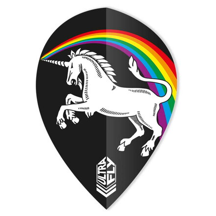 Unicorn letky Ultrafly Xtra Rainbow Black Pear