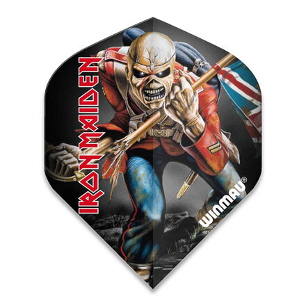 Winmau letky Rock Legends Iron Maiden Trooper