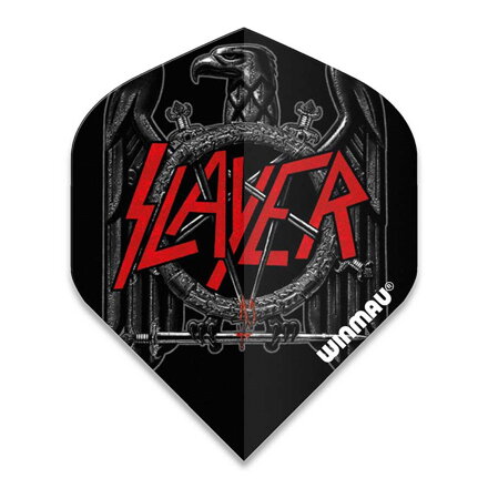 Winmau letky Rock Legends Slayer Black Eagle