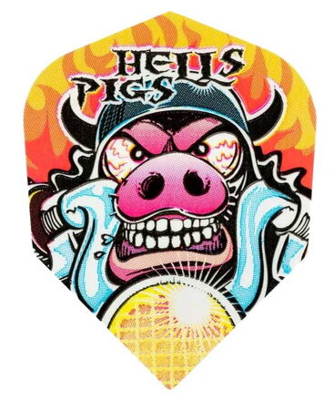 Harrows letky Quadro Hells Pigs No.6