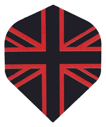 Harrows letky Black & Red Union Jack