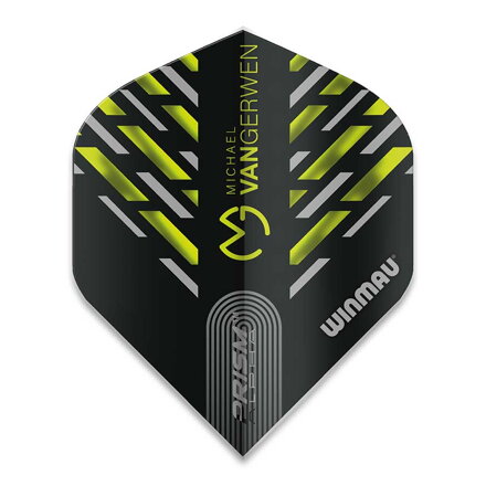 Winmau letky Prism Alpha MvG Black, Green & Grey Chevron Winmau letky Prism Alpha MvG Black, Green & Grey Chevron