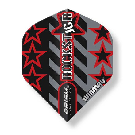 Winmau letky Joe Cullen Grey & Black Prism Alpha