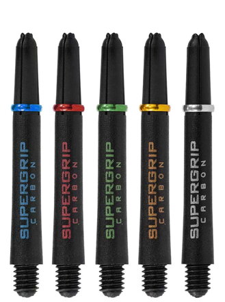 Harrows násadky Supergrip Carbon midi