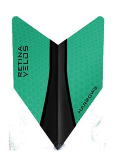 Harrows letky Retina Velos tyrkysové 5583