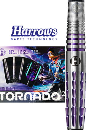 Harrows šipky Tornado2 20g soft