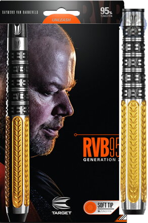 Target šípky van Barneveld 19g soft RVB 95 G2