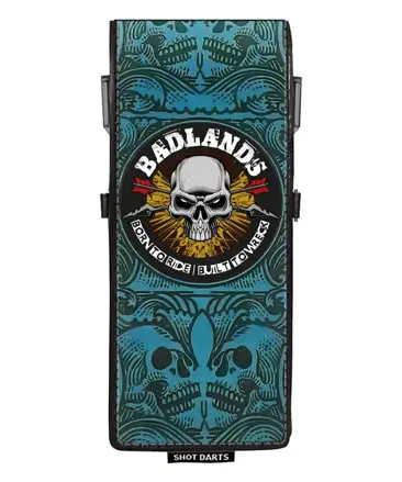 Shot puzdro Badlands Inked Dart Wallet Blue