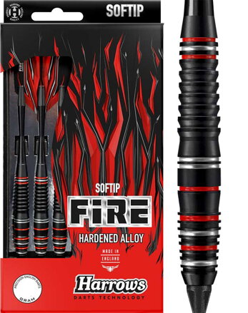 Harrows šípky Fire soft 20g