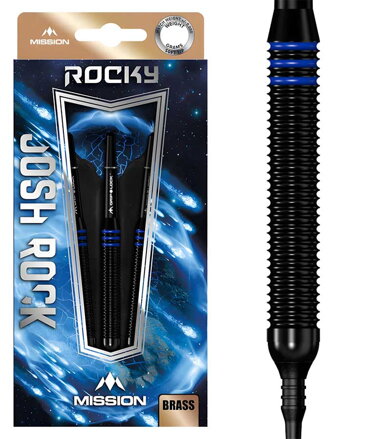 Mission šípky Josh Rock Brass soft 18g