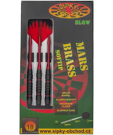 Ruthless šípky Mars 5 Slow 18g