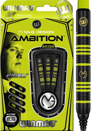 Winmau šípky MvG Ambition soft 20g