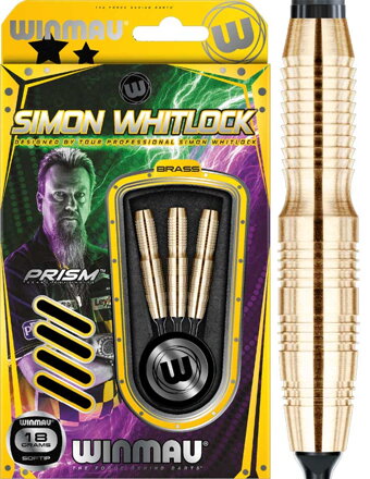 Winmau šípky Simon Whitlock Brass 18g