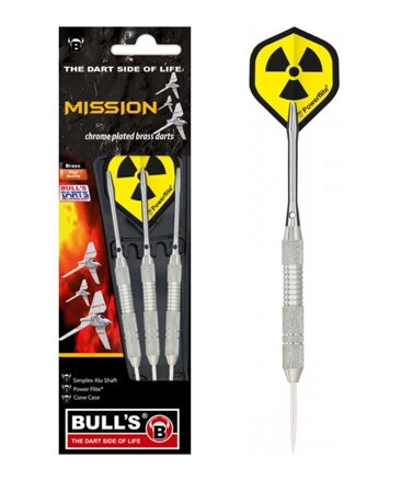 Bulls šipky Mission II steel 24g