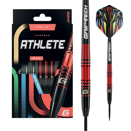 Goat šípky Athlete Brass Red steel 11g