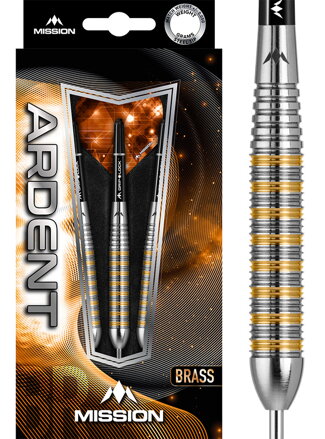 Mission šípky Ardent M2 Brass steel 24g
