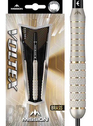 Mission šípky Voltex M1 Brass steel 23g
