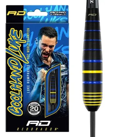 Red Dragon šípky Luke Humhries WC Brass steel 20g