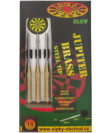 Ruthless šípky Jupiter 4 Slow steel 18g