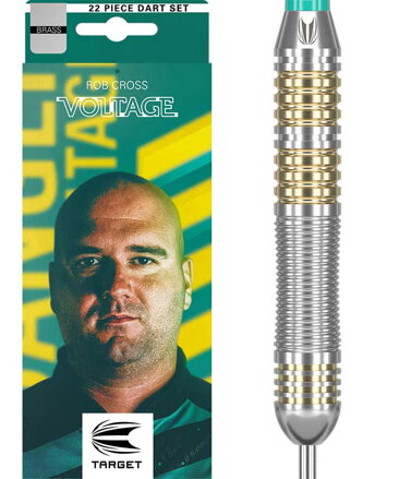 Target šípky Rob Cross Brass steel 22g