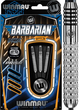 Winmau šípky Barbarian steel 20g