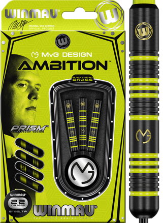 Winmau šípky MvG Ambition steel 22g