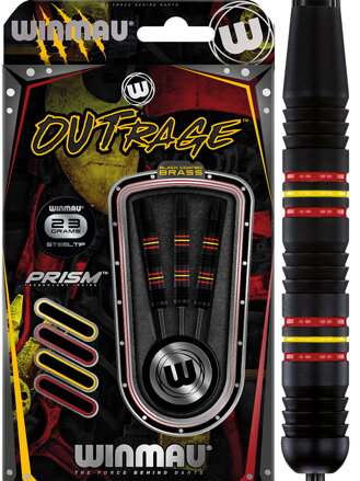 Winmau šípky Outrage steel 23g