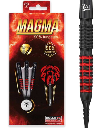 Bulls šípky Magma soft 18g