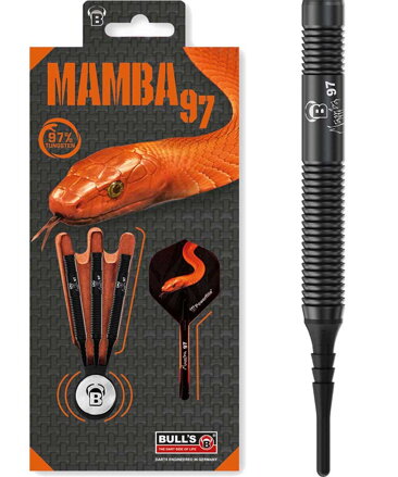 Bulls šipky Mamba 97 M1 soft 20g