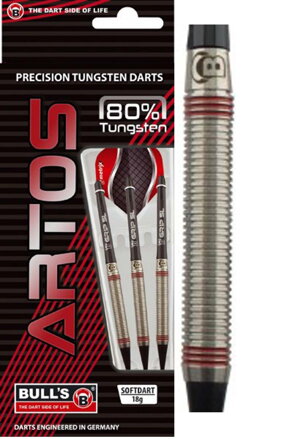 Bulls šipky Artos AR3 soft 18g