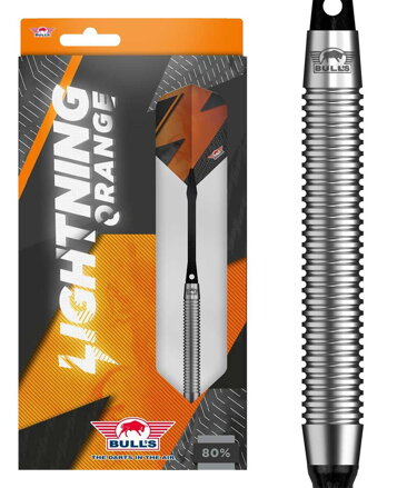 Bulls NL šipky Lightning Orange soft 18g