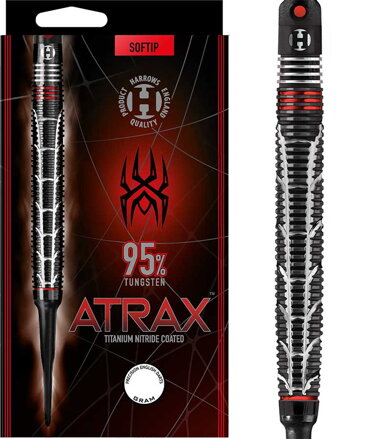 Harrows šípky Atrax soft 20g