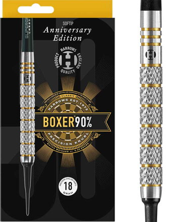 Harrows šípky Boxer Parallel Anniversary Edition soft 18g