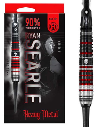 Harrows šípky Ryan Searle Heavy Metal S2 soft 18g