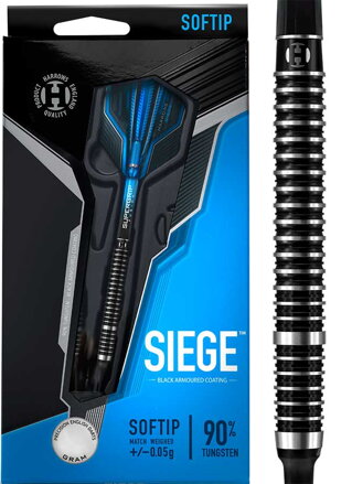 Harrows šípky Siege soft 20g