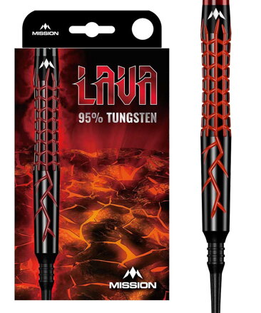 Mission šípky LAVA soft 20g